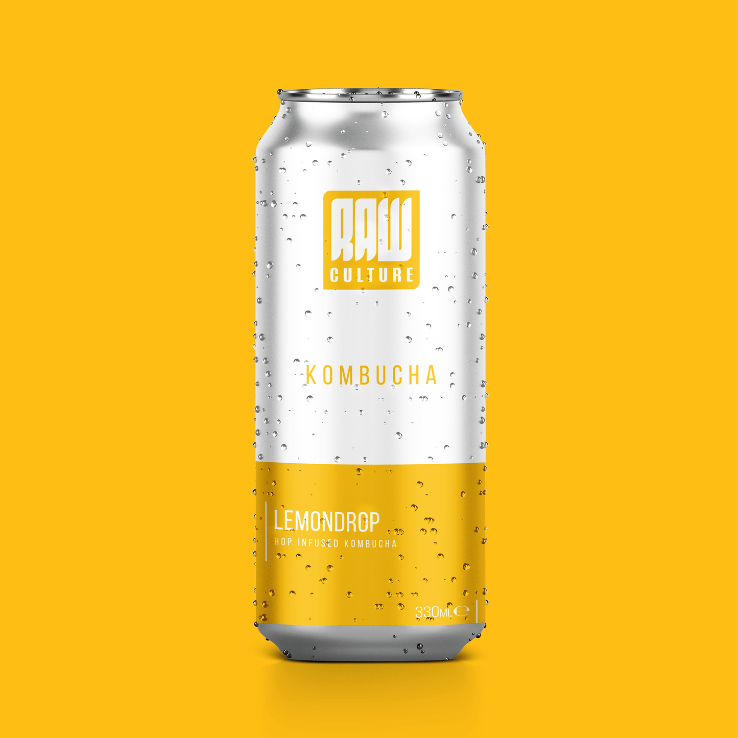 Raw Culture Lemondrop Kombucha - Raw Culture - 5065006680224 - RC - HOP - 0407